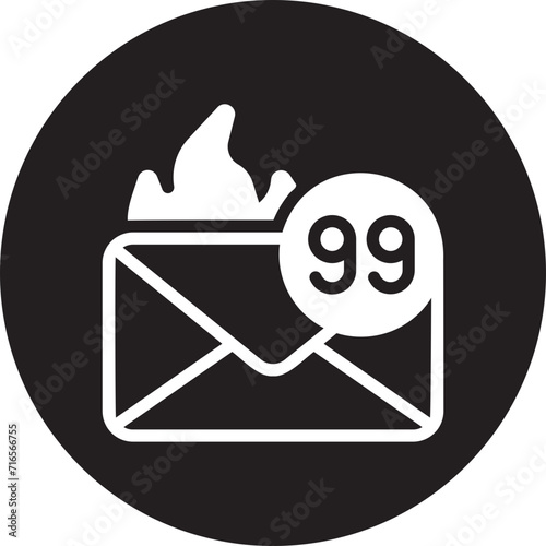 email glyph icon