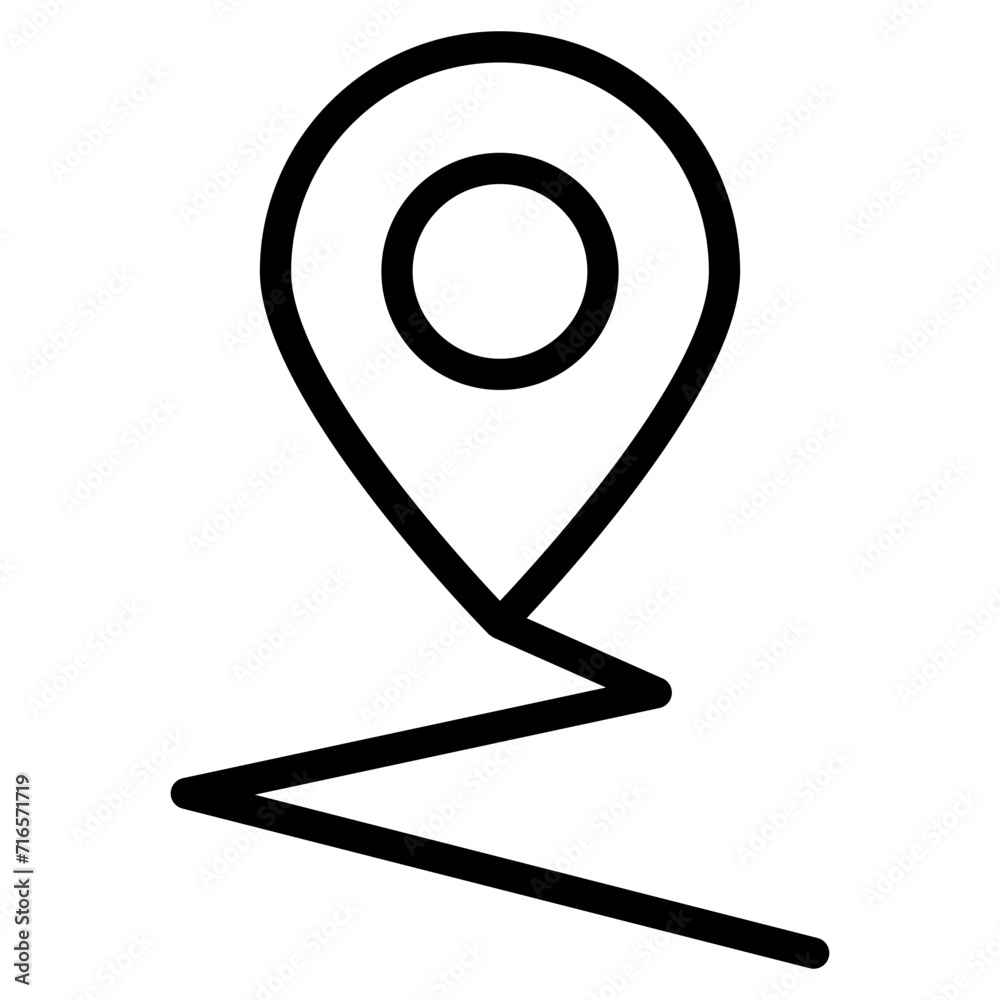 Location pin icon. Location pin icon.