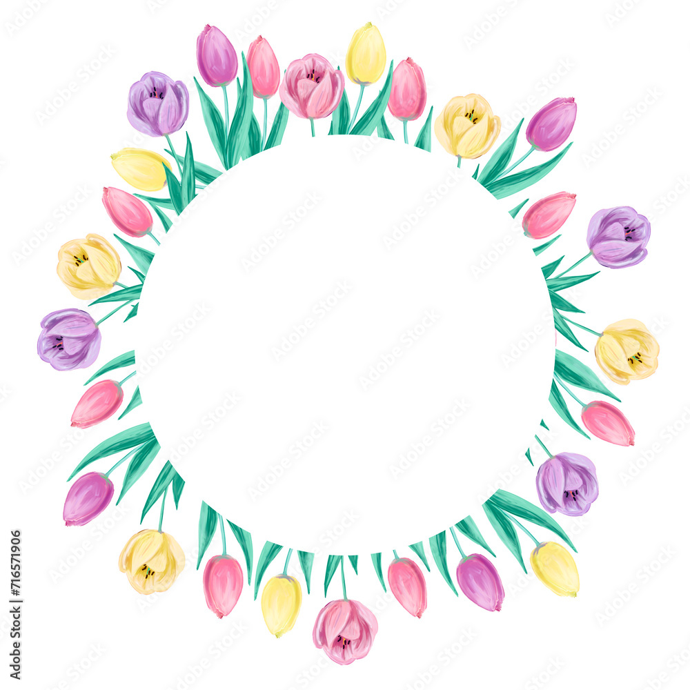 Handgezeichnete Tulpen, Frühlingsblumen png/ jpg Handgezeichnete Tulpen, Frühlingsblumen png/ jpg