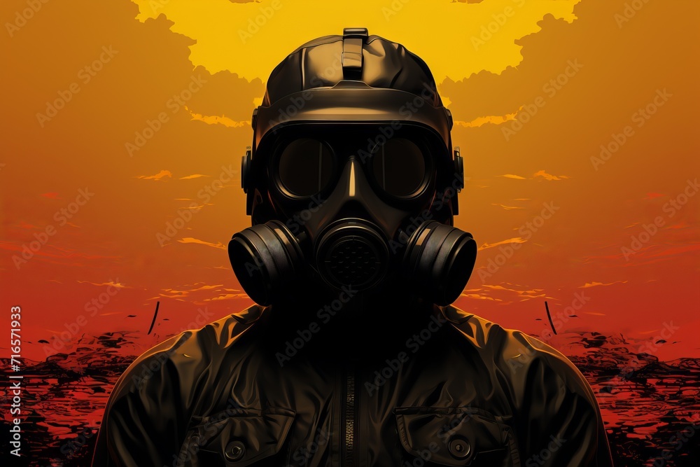 A man in a chemical protection suit with a cat in his arms. Concept: rescue and protection of people and animals in an emergency. Illustrative Banner with Copy Space
A man in a chemical protection suit with a cat in his arms. Concept: rescue and protection of people and animals in an emergency. Illustrative Banner with Copy Space