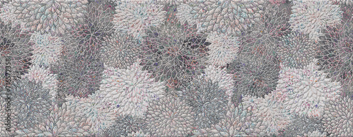 ecorative wallpaper background pattern, digital geometric floral 3d structure, ceramic tile, cover, interior, carpet.