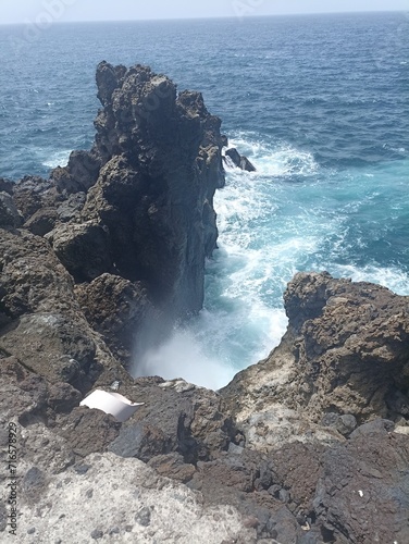Fotografía Paisaje rocoso mar Tenerife