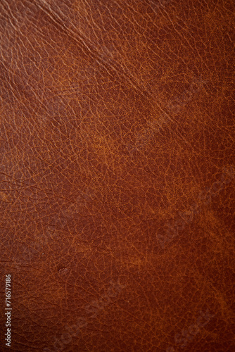 Brown leather texture old with scuffs