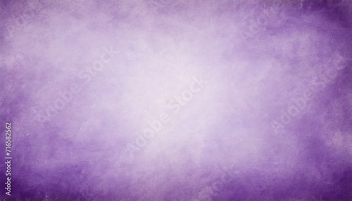 purple background paper design with vintage texture and soft white center light and darker vignette border
