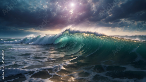 Ocean wave.