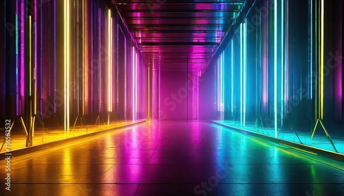 abstract neon colorful background