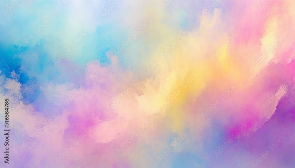 abstract watercolor background with soft pastel swirls