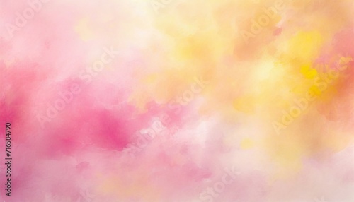 watercolor texture pink and yellow