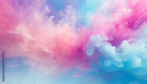 pastel pink and blue smoke multicolor abstract background dreamy motion