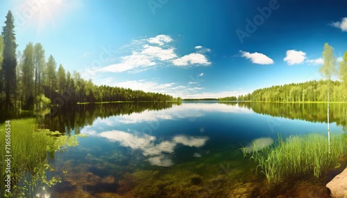 finland lake scape at summer © Heaven