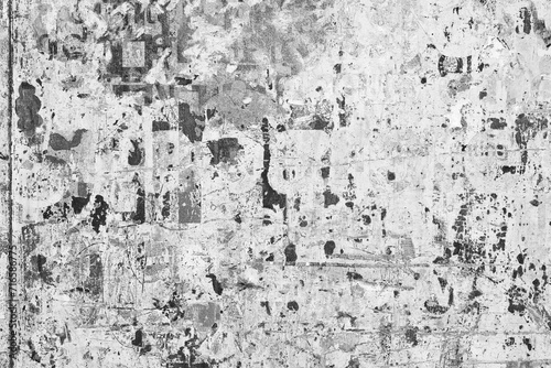 Bright grey grunge texture background. Grey colored concrete wall. Abstract glossy grunge texture on grey wall.