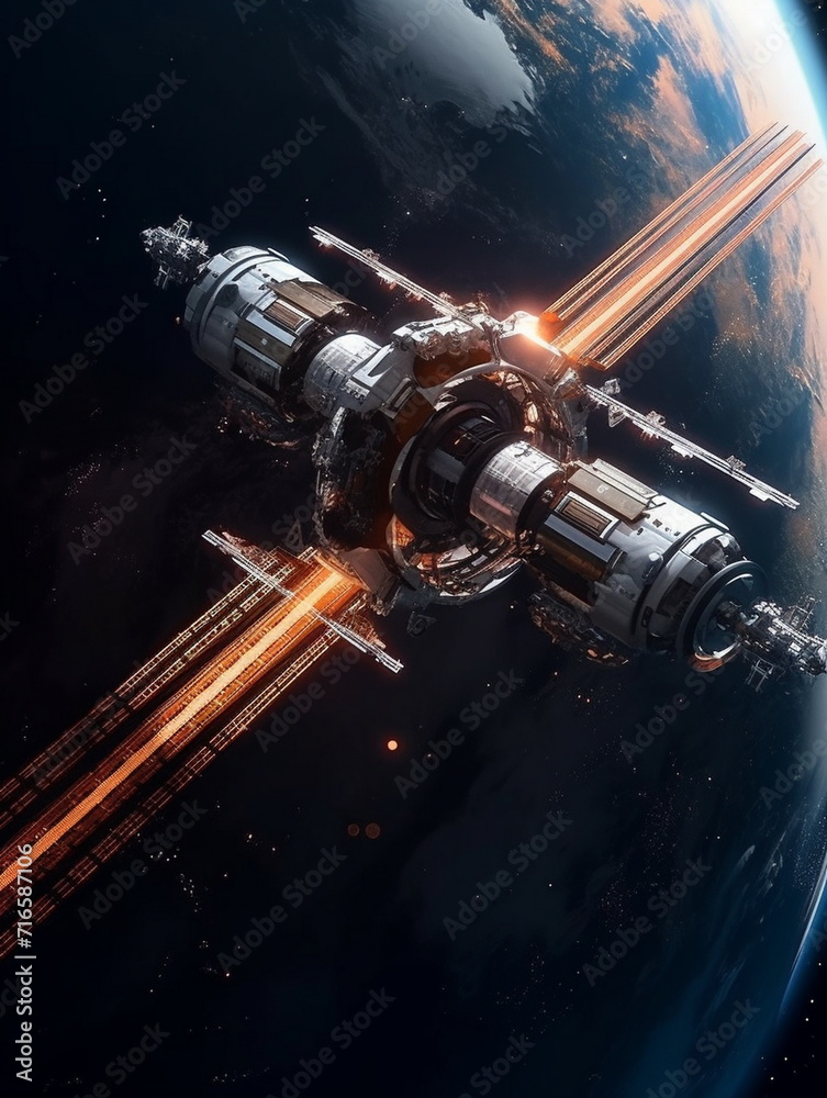 space orbital research station space orbital research station