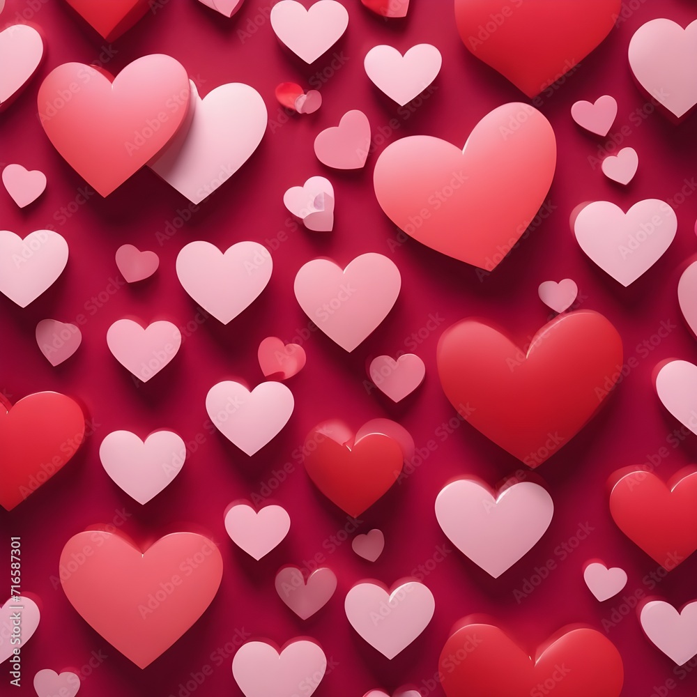Abstract bright background made of colorful heart shaped texture. Valentine's day concept Abstract bright background made of colorful heart shaped texture. Valentine's day concept
