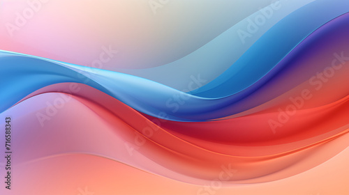 Abstract background with smooth shape