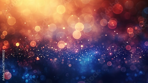 abstract magical background with bokeh