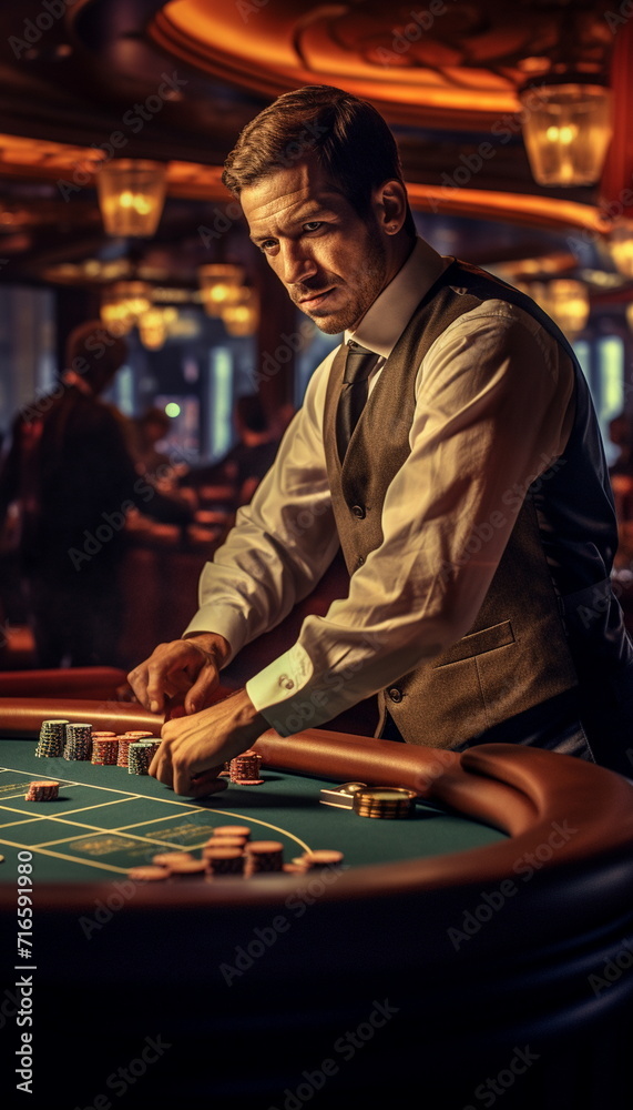 man in casino man in casino