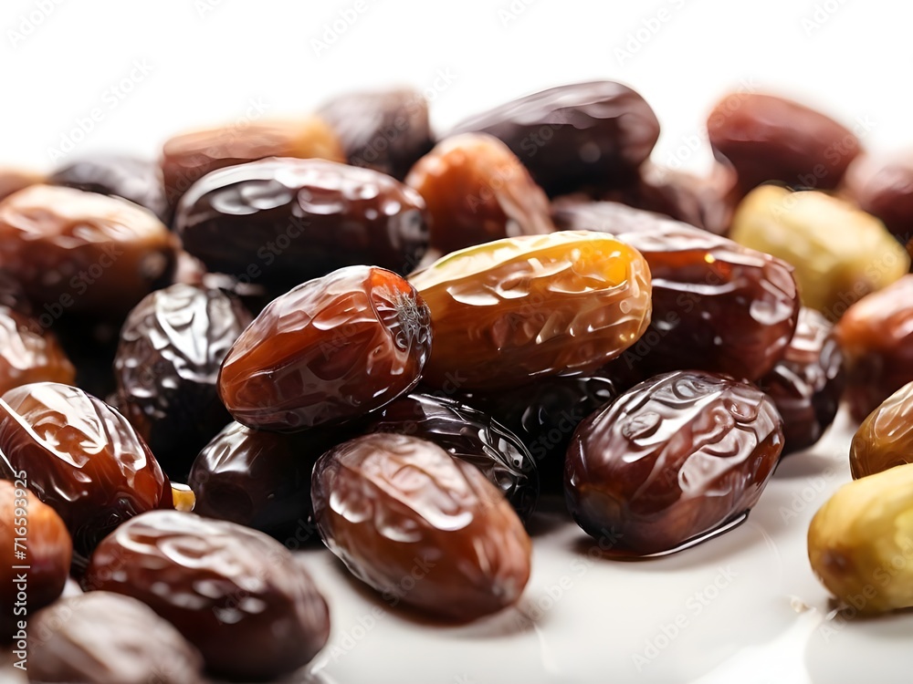 photo close-up sweet dried dates on white background. photo close-up sweet dried dates on white background.