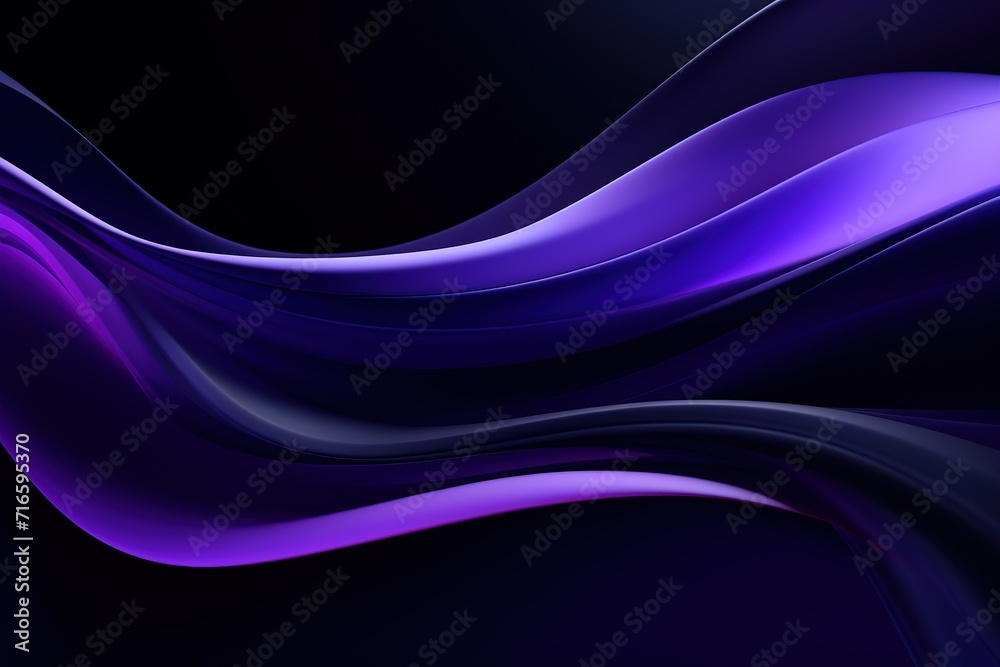 Naklejka premium Gradient Trendy smoke waves colorful background wallpaper. 3D render creative smoke swoosh style soft lines. Abstract design smoke wavy pattern.