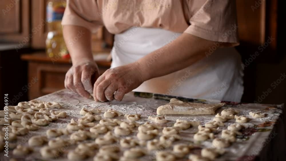 The Christian feast of the 40 Martyrs of Sebastia celebrated on March 9. Homemade dough placed in forms ready to be cooked The Christian feast of the 40 Martyrs of Sebastia celebrated on March 9. Homemade dough placed in forms ready to be cooked