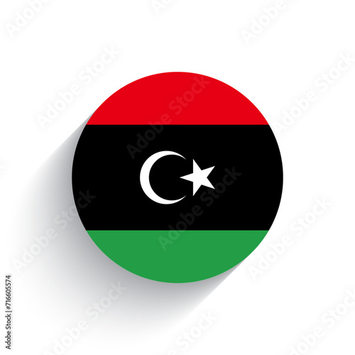 Free Download National flag of Libya icon vector illustration isolated on white background. - GFXLoad