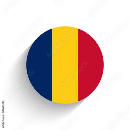 Free Download National flag of Romania icon vector illustration isolated on white background. - GFXLoad