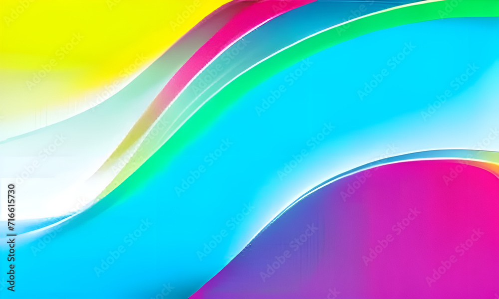 Fototapeta premium abstract colorful wave background