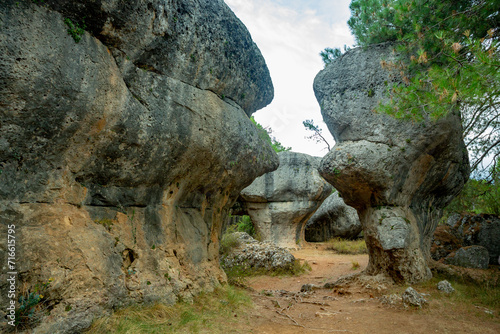 The Ciudad Encantada geological site near Cuenca, Spain  © ttinu