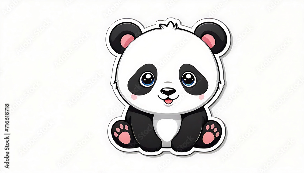 panda with a heart panda with a heart