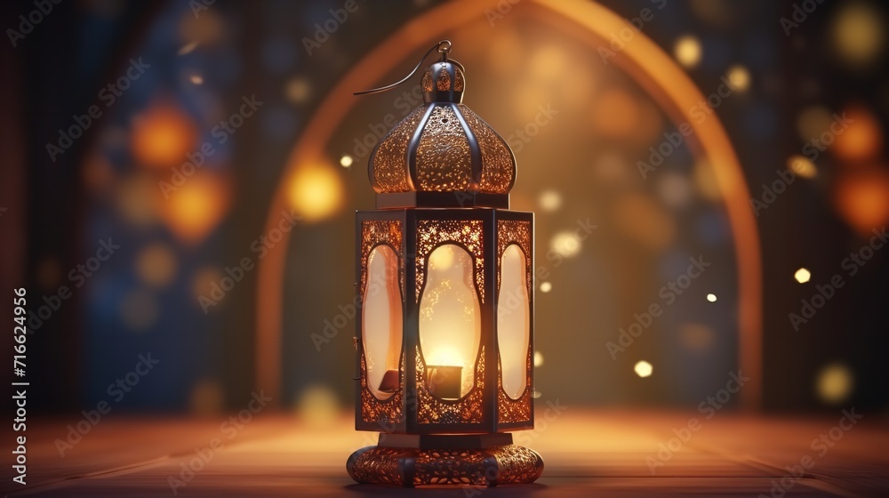 Beautiful Islamic Ramadan Kareem 3d illustration Beautiful Islamic Ramadan Kareem 3d illustration