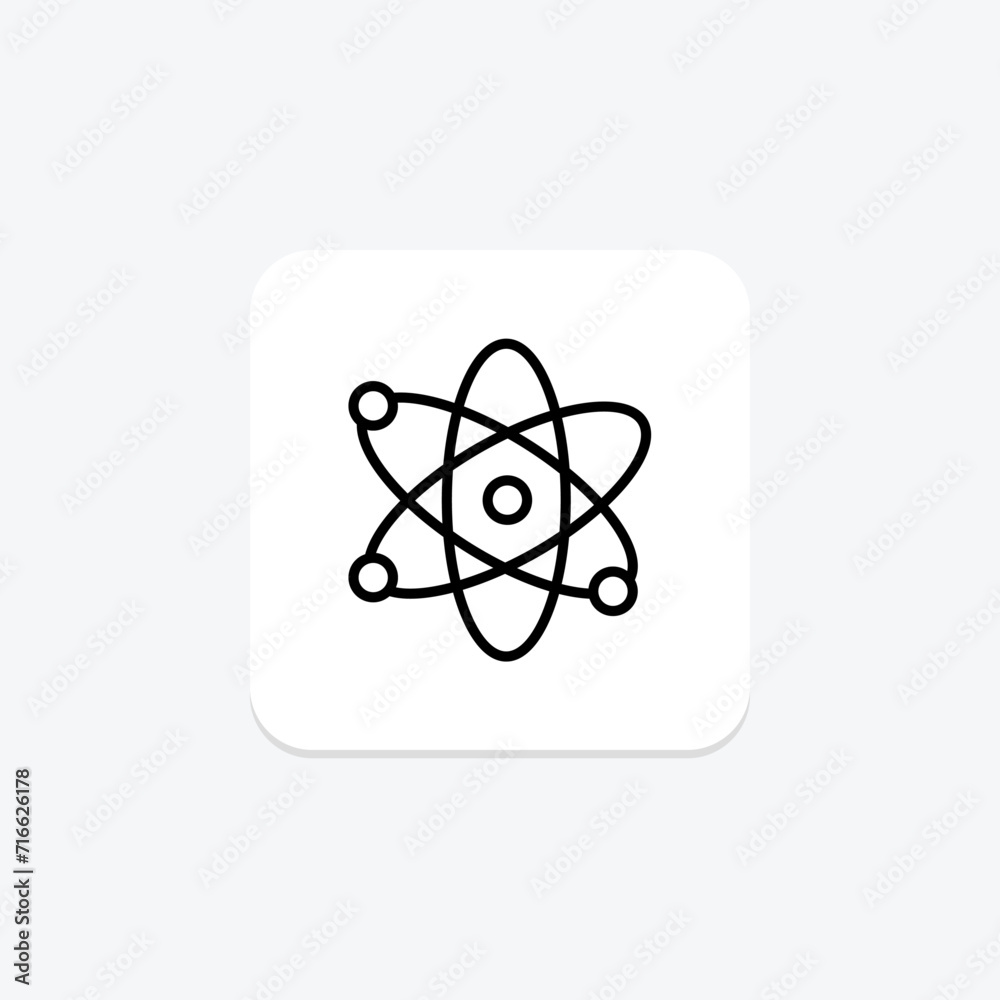Science black outline icon , vector, pixel perfect, illustrator file Science black outline icon , vector, pixel perfect, illustrator file