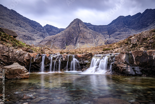 Ethereal Beauty of Fairy Pools Under the Majestic Skye Mountains