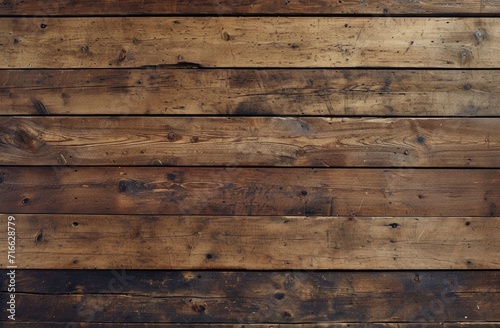 This image features a warm, rich brown wooden plank background with natural grain patterns and a rustic charm, perfect for a cozy and organic setting. Ai generated
