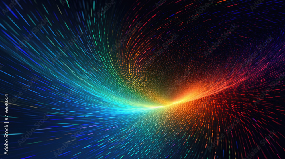 Colorful abstract background with lines and 3d shapes Colorful abstract background with lines and 3d shapes