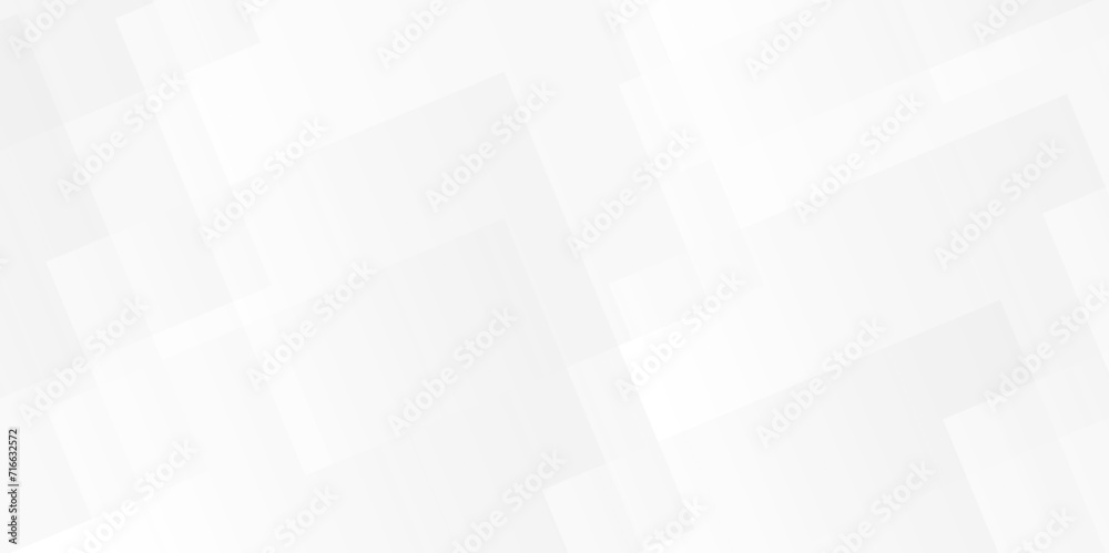 Modern abstract white curve square lines triangle technology backdrop. white light grey background. Space design concept. Decorative web layout poster, banner. White grey background vector design.