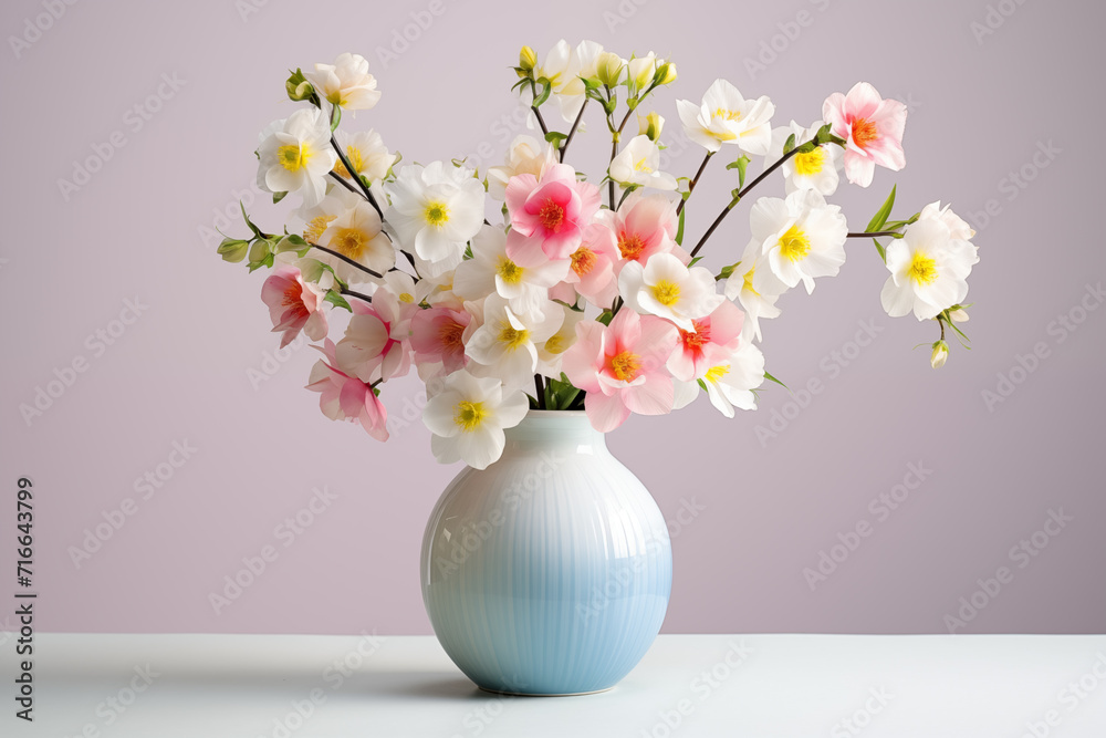 Spring flowers in vase. International Women's Day, Mother's Day. Spring flowers in vase. International Women's Day, Mother's Day.
