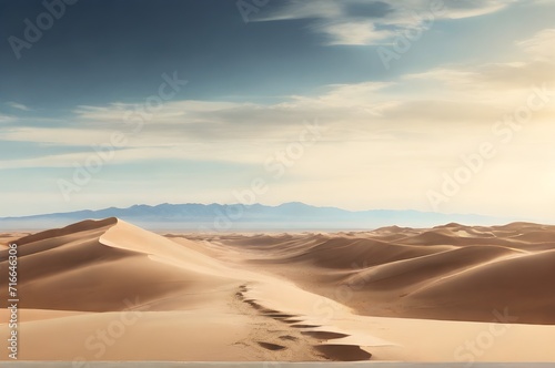 sand dunes in the desert