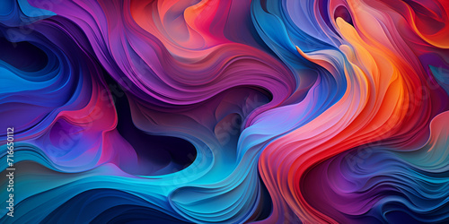 Color flow background