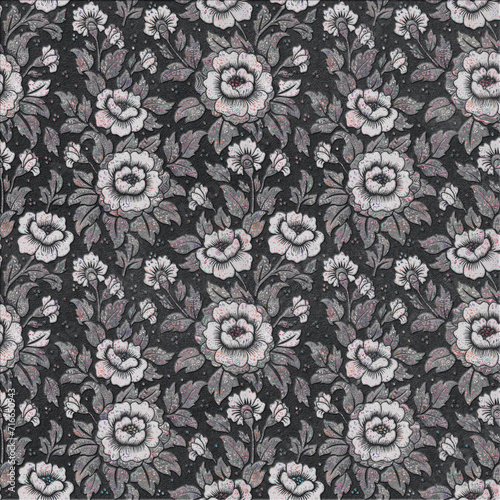 ecorative wallpaper background pattern, digital geometric floral 3d structure, ceramic tile, cover, interior, carpet.