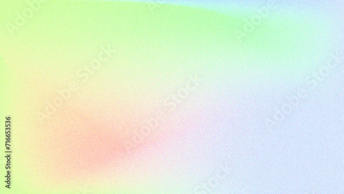Holographic grainy gradient pastel modern rainbow background. Gradient design background for concepts, wallpapers, web, presentations and prints.
