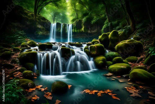 waterfall in the forest