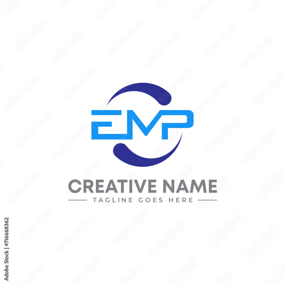 Letter EMP technology logo. tech logo idea. Letter EMP technology logo. tech logo idea.