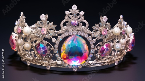 crown with diamonds