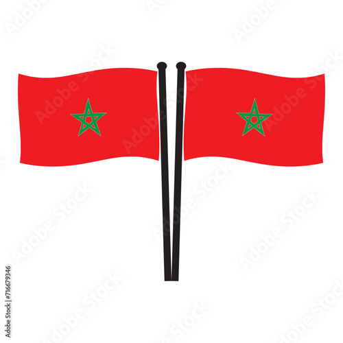 Morocco country flag