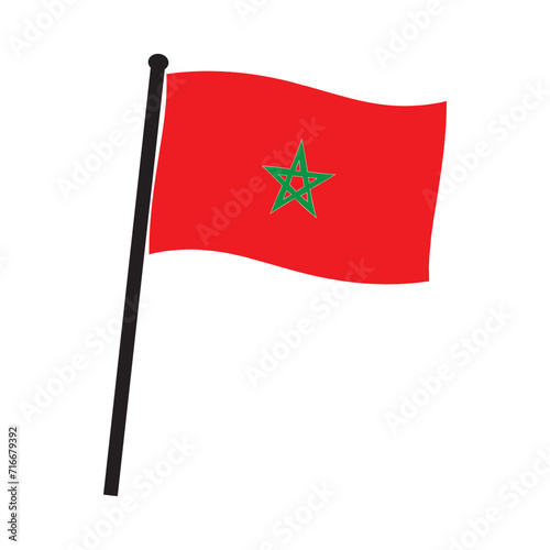Morocco country flag