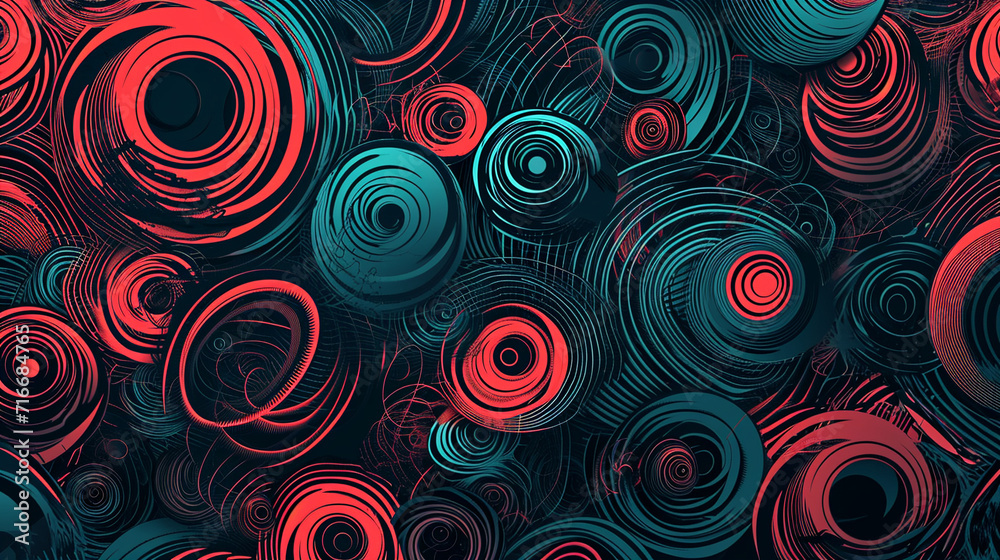Abstract patterns and designs suitable for various creative projects. Generative AI