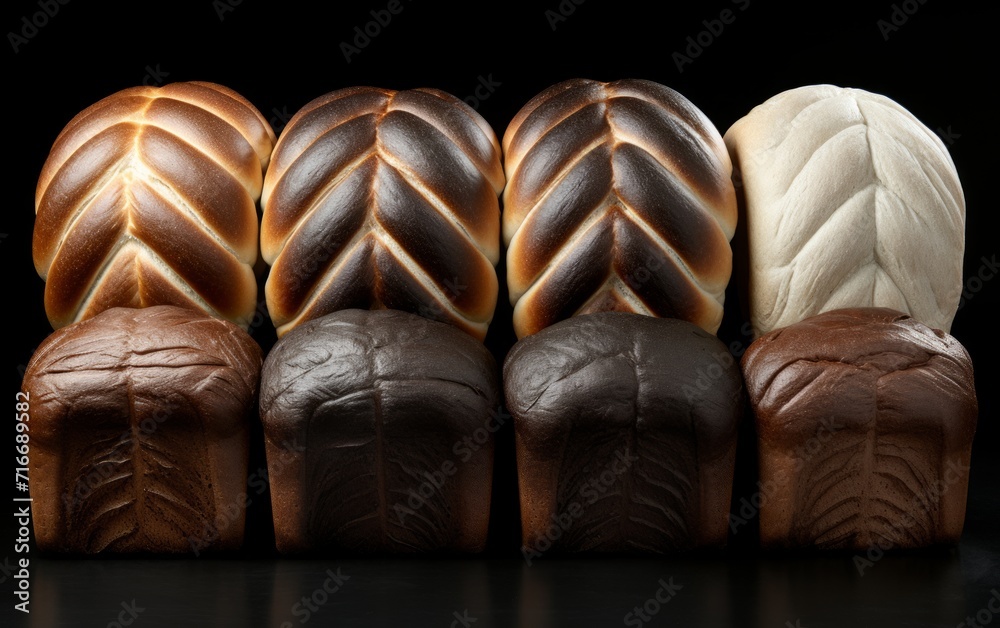 Naklejka premium Assortment of freshly baked bread