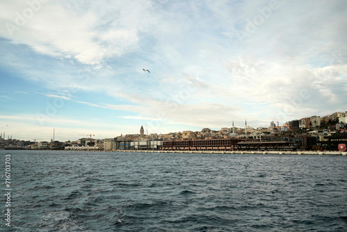 Galata Tower view from Istanbul Bosphorus cruise © Izanbar photos