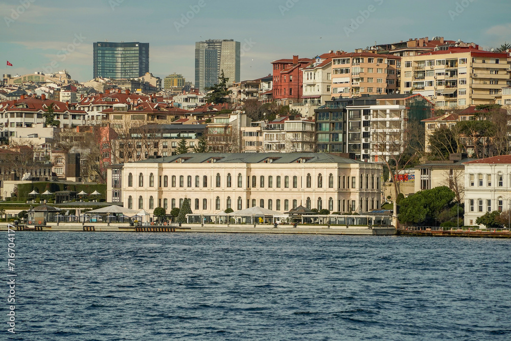 Ciragan Palace Kempinski view from Istanbul Bosphorus cruise