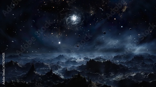 starry night sky © Ahmad