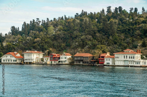 Boyacıkoy village view from Istanbul Bosphorus cruise